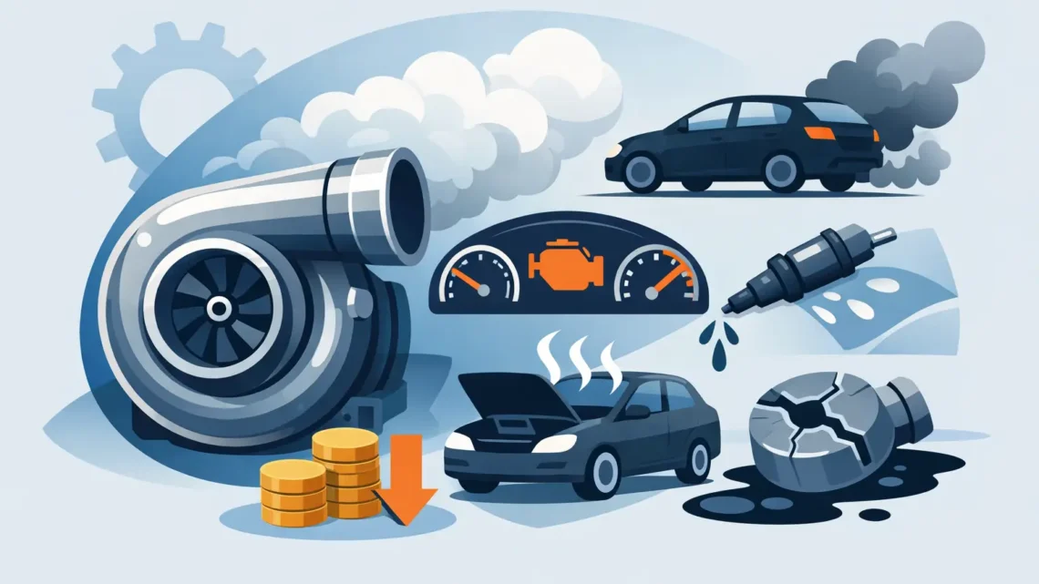 9 sintomas de turbina com defeito no diesel