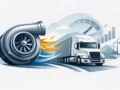 Turbina para caminhão com força e economia