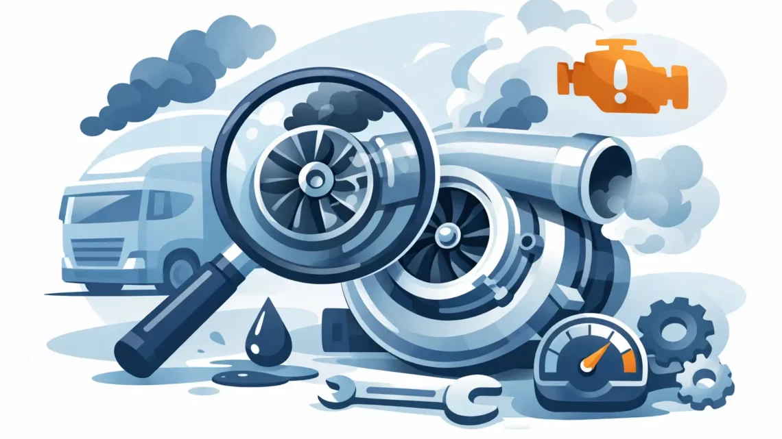 Como identificar falha na turbina diesel