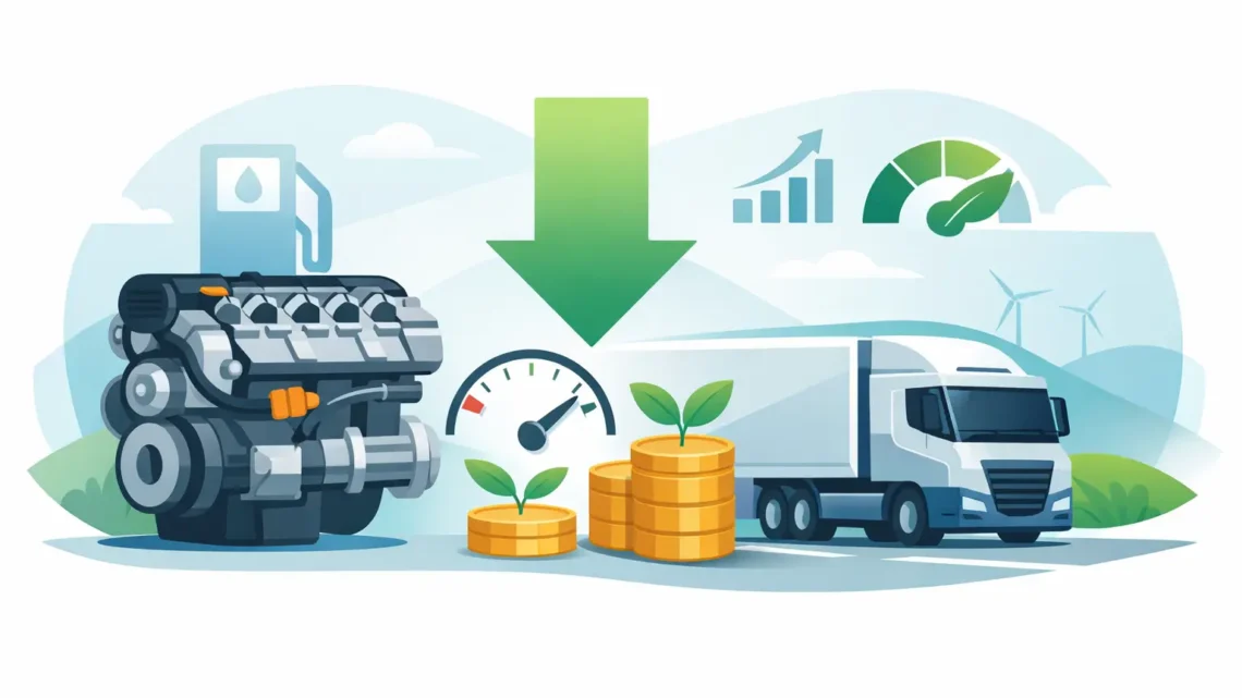 Como reduzir o consumo do motor diesel
