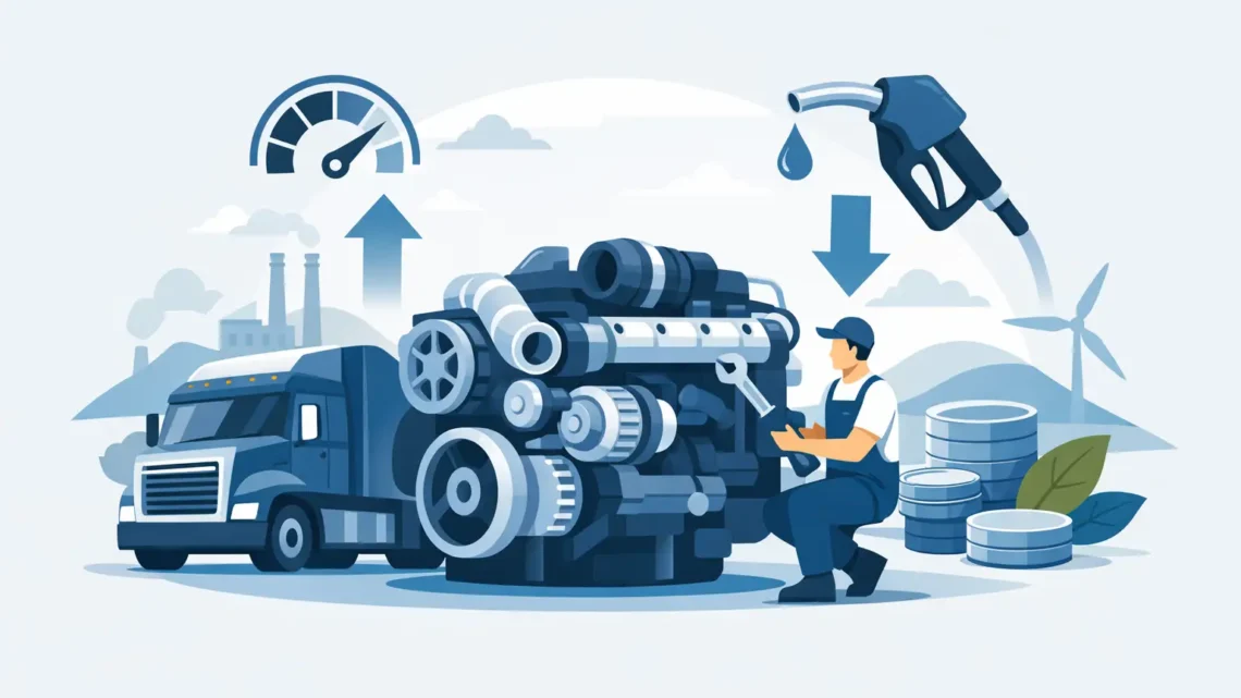 Oficina diesel para mais força e economia