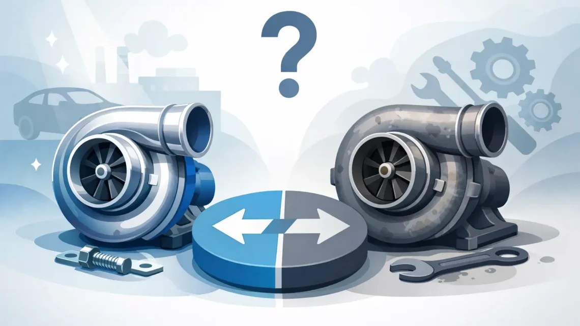 Turbina nova ou recondicionada: qual escolher?