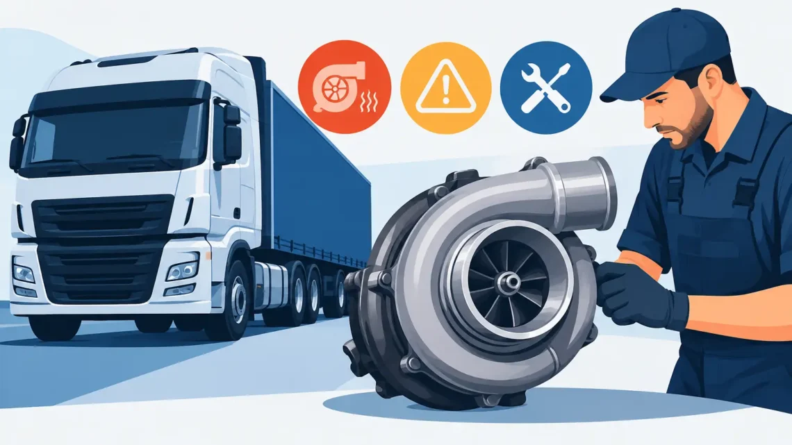 Turbo caminhão: sinais de falha e manutenção