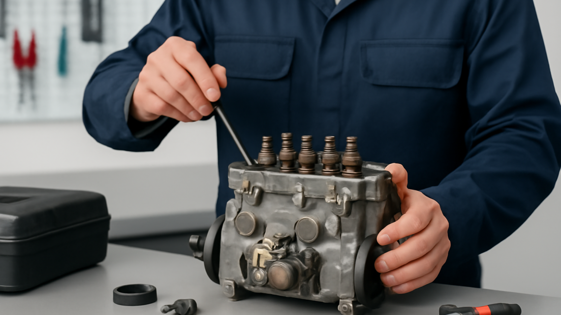 Como preparar e enviar uma bomba injetora para retífica: checklist técnico para gestores de frota