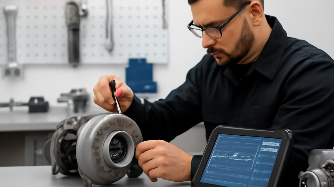 Custo real de retífica de turbina: como calcular o TCO e decidir entre retífica à base de troca, recondicionamento ou troca