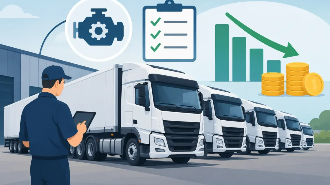Estudo de parada de frota diesel reduz custos