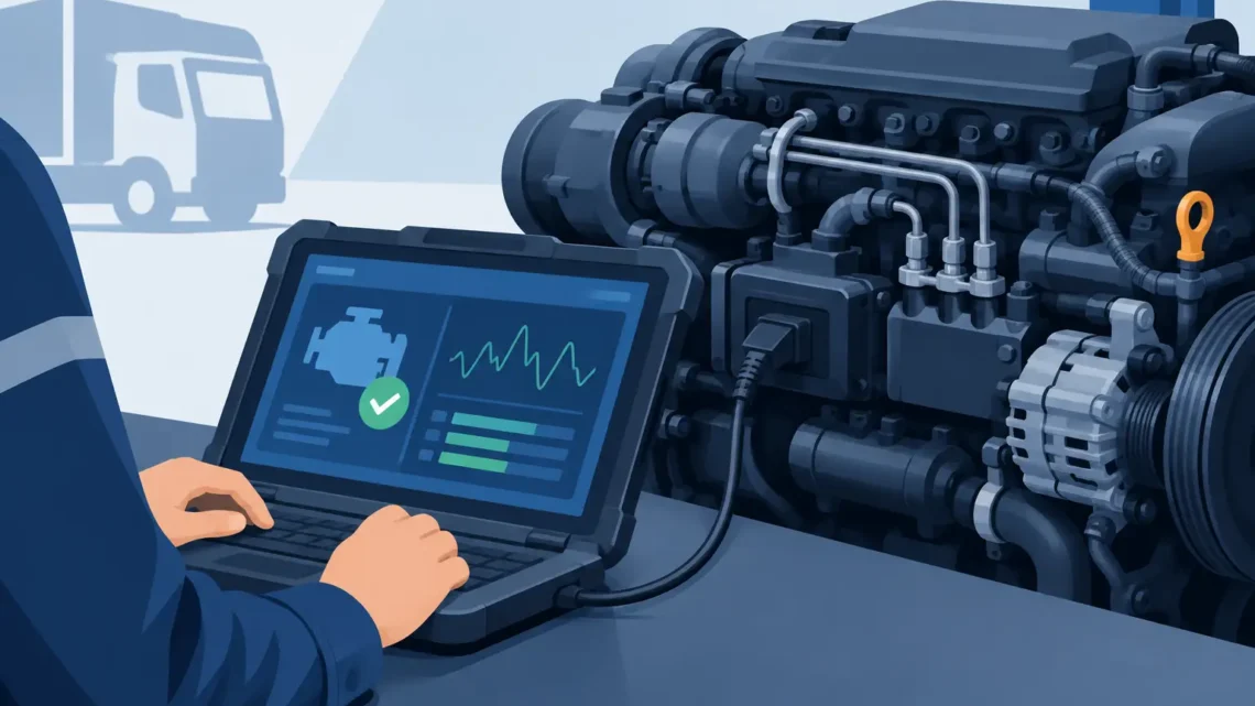 Scanner motor diesel: diagnóstico que evita paradas